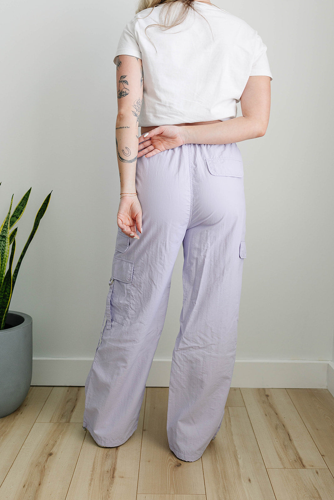 [PREORDER] Wendy Cargo Wind Pants - Lavender Haze